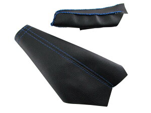 BRIGHTZ ジムニーノマド JC74W サイドブレーキブーツカバー 青ステッチ 【 INT−ETC−199 】 JC74W ノマド JC 74