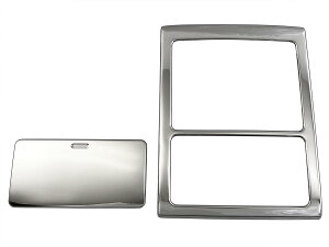 BRIGHTZ アルファードハイブリッド AAHH40W AAHH45W 超鏡面ステンレスメッキフロントルームランプリング 2PC 【 LAMP−COV−032 】 AAHH40W AAHH45W