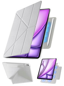 y360°SʕیEYX^hzTekka iPad Air 11C` P[X M2/M3 (6/7E2025/2024) / 5 (2022) / 4 (2020) & iPad Pro 11C` P[X (2018)p }Olbgz By[ cuE