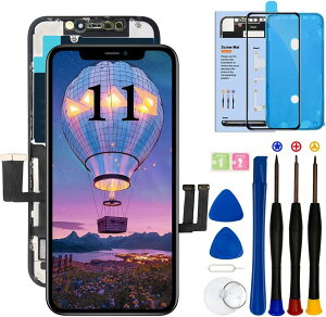 for iPhone 11 tpl ʌ LCD tgCp[c fW^CU Ht  6.1C` Ή@ A2111AA2221AA2223