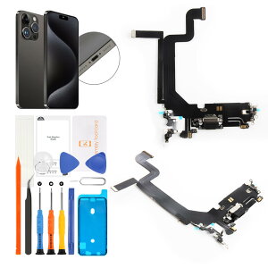 SRJTEK for iPhone 14 Pro Max USB [d|[hC hbNRlN^{[hi ubN(Black)hbNRlN^tbNXP[u Cp A2894, A2651, A2893, A2895 Ή Hhe[vt