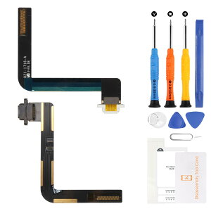 For iPad 5 / iPad 6 USB[d|[g?Cp [d|[g tbNX P[u USB hbN RlN^[d{[h ubN hbNRlN^ [d{[h tbNXP[uAZu p