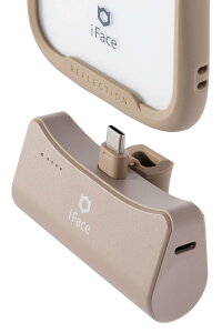 iFace _CNg oCobe[ USB Type-C p 5000mAh (x[W)y USB^CvC[qp PSEF؍ }[d RpNg ^[d 2䓯[d\ ^ obe[ iPhone 16/15V[Y
