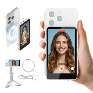 SYNCO XView OJB胂j^[ sN iPhone/AndroidΉ ȒP  Xs[J[ /Px ʃ~[O/]\ 50[ggp͈ 3Ԏgp\ iPhoneB胂j^[