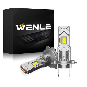WENLE(EG) /oCNp H7 led wbhCg 15000LM 40W zCg6500K DC12VԑΉ mCYh~ dH t@X ou E2{