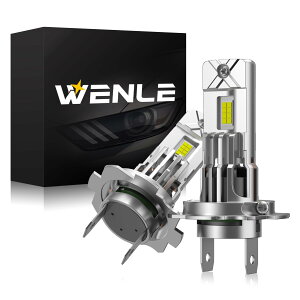WENLE H7 led wbhCg ou VԌΉ /oCNp 8{邳UP 20000LMi10000LM*2j 60W(30W*2) zCg 6500K DC12VԑΉ dH  Épt@ M uԋN mCY