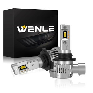 WENLE j㒴 HB4 led wbhCg EtHOv ou VԌΉ 20{邳UP 30000LMi15000LM*2j 100W(50W*2) zCg 6000K DC12VԑΉ dH  Épt@t M