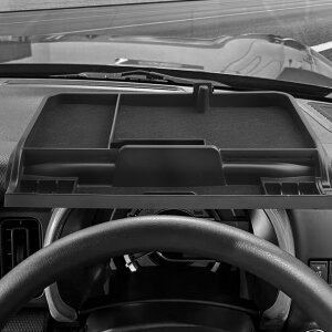 SHAOHAO スズキ ハスラー MR52S MR92S 車内収納ボックス ダッシュボード後方収納トレイ 専用 スマホスタンド変換アダプター付き 小物入れ 滑り止め付き 装着簡単 多機能 車内空間活用 ハスラー