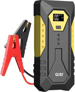 QISI WvX^[^[ 12V  2025N fW^\ C obe[eX^[ Zbg LEDCg obe[ GWX^[^[ 10000mAh ^ [t őd800A }[d Cgt