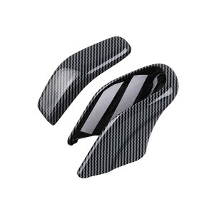 SAWAKAKI トヨタ ノア ヴォクシー 90系 専用設計 シフトノブカバー シフトレバーガーニッシュ インテリアパネル 傷防止 カスタム パーツ 取付簡単 内装 2pcs(カーボン調)