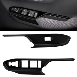 新型 ムーヴ LA850S LA860S型 (2025年6月〜)パワーウィンドウスイッチパネル ガラススイッチパネル インテリアパネル カスタム 内装パーツ 車種専用設計 アクセサリー ピアノブラック