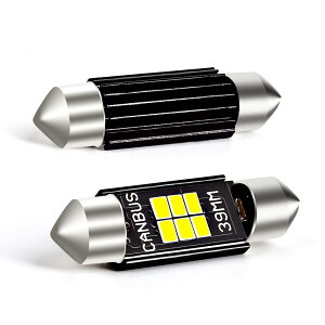 Briteye T10 39 mm LED [v ԌΉ 6A3030`bv LZ[ dH ɐ led[Cg//io[ 6500k zCg2