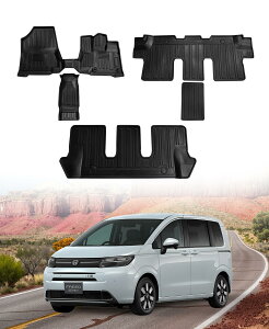 ホンダ との互換性あり フリード GT6-8 3Dフロアマット カーマット 立体フロアマット (ハイブリッド車のみ)車専用 TPE材質 耐汚れ 抗菌効果 防水 滑り防止 保護パーツ カー用品 2024-現在