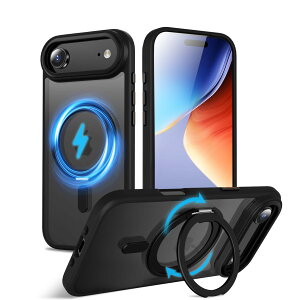 QUEASONyiPhone Air p MagSafeΉ P[Xz360°]X^h CX[dΉ iphone air p P[X Ot ČRMILKi iphone17 air p X}zP[X magsafe  h~ iphoneGA[ p X