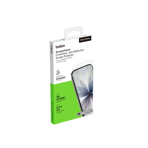 Belkin iPhone 17/16ProΉ ĐKX ˖h~ یtB KXtB 0.29mm wEUh~ RۉH ǎtKCht OVA261qc