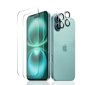 Fylnatc Ή iPhone 16 tB 炳 }bg ˖h~ A`OA ̉f荞݌y CA[ wh~ ɂ Sʕیy2یtB+2JtBz