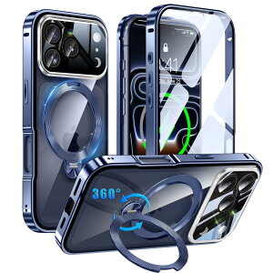 iPhone 17 Pro Max p P[X ʕی MagSafeΉ CDlO 360°_]X^h |bvAbvbNt JYtی phone 17 pro max p Gunwon X}zP[X A~o