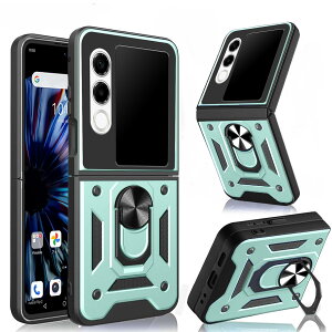 For ZTE nubia Flip 2 5G P[X Ot ZTE nubia Flip 2 5G Jo[ X^h@\ 360] ԍڃz_[Ή Xgbvz[t ϏՌ h~ y wh~ ~ (O[)