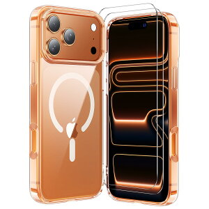 Bruzaio iPhone 17 Pro p P[XytB2tzMagsafeΉEČRKi phone17Pro X}zP[X  ϏՌ wh~ ~ }Olbg CX[d ϋv  Sʕی 