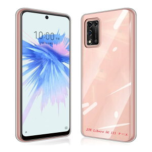 �Ή� ZTE Libero 5G III �P�[�X (�N���A) ���^ �Ռ��z�� �ϏՌ� TPU�f�މ��΂݂܂���ZTE Libero 5G III A202ZT �X�}�[�g�t�H�� �P�[�X