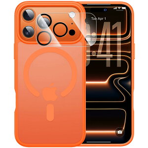 Eiffebill iPhone 17 Pro Max P[X, JیtBt, MagSafe Ή, ČR MIL Ki̗ی , CX[dΉ, }bgw, ~ (IW)