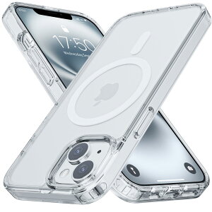 �y�ɂ߂ē����E�����A�ϏՌ����zWHTMM iPhone 13Mini �p �P�[�X �N���A TPU+PC ���� MagSafe�Ή� �ϏՌ� ����~�� �w��h�~ �ČRMIL�K�i ���ϖh�~ �X�}�z�P�[�XiPhone 13Mini �Ή�
