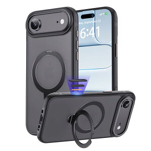 KISECASE iPhone Air p P[X Magsafe Ή CX[d CO }Olbg _360x]X^h JRg[Jo[t ϏՌ ϋv ΂ݖh ~ ی phone Air