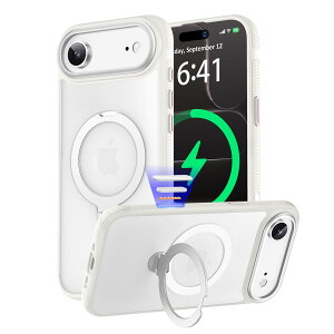 KISECASE iPhone Air p P[X Magsafe Ή CX[d CO }Olbg _360x]X^h JRg[Jo[t ϏՌ ϋv ΂ݖh ~ یACtH