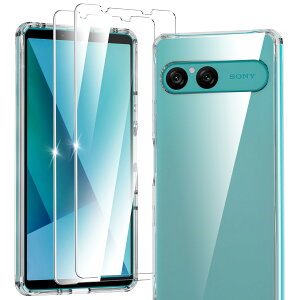 Sony Xperia 10 VII p P[X NA ϏՌ KXtBt(2) ČRMILKi Xgbvz[t ϖh~ SGSF GNXyA10 VII Jo[