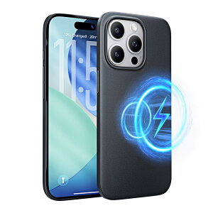 LISEN �����^ iPhone 13 Pro Max �p �P�[�X Magsafe�Ή� �}�b�g�� �w��h�~ �C�菝�h�~ �y��PC�f�� ����ی� ���C�����X�[�d�Ή� �X�g���b�v�z�[���t�� �A�C�t�H��13ProMax �g�уJ�o�[ 6.7�C���` for ����
