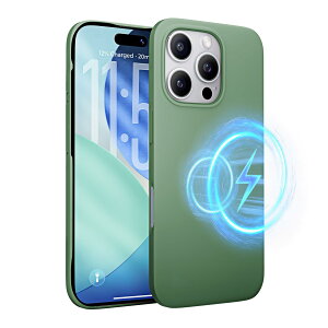 LISEN �����^ iPhone 16 Pro �p �P�[�X Magsafe�Ή� �}�b�g�� �w��h�~ �C�菝�h�~ �y��PC�f�� ����ی� ���C�����X�[�d�Ή� �X�g���b�v�z�[���t�� �A�C�t�H��16Pro �g�уJ�o�[ 6.1�C���` for �����ӂ�