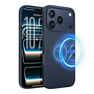 LISEN �����^ iPhone 17 Pro �p �P�[�X Magsafe�Ή� �}�b�g�� �w��h�~ �C�菝�h�~ �y��PC�f�� ����ی� ���C�����X�[�d�Ή� �X�g���b�v�z�[���t�� �A�C�t�H��17Pro �g�уJ�o�[ 6.3�C���` for �����ӂ�