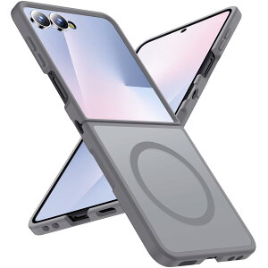 �yMagSafe�Ή��E�ČR�K�i�zHolidi Galaxy Z Flip7 �P�[�X MagSafe �}�b�g�� �}�O�l�b�g���� �ČRMIL�K�i �S�ʕی� ���C�����X�[�d ���ςȂ� ��d�\�� �M�����N�V�[Z Flip7 �P�[�X Magsimpl-Series �������E�O