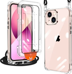 iPhone 13 Mini p P[X NA Jo[ V_[ lbN 1KXtBt ϏՌ Sʕی ACtH13~j |P[X ^ VR TPU Rt ΂߂ O\ h~i