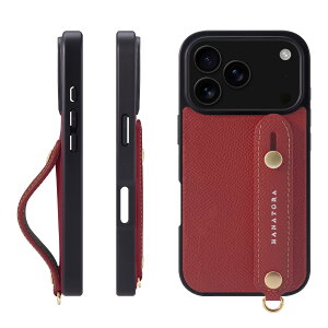 HANATORA for iPhone 17Pro P[X {v ϏՌ wʃxg X}zP[X X}z X^h@\ lbN Xgbv t G{XU[ Mtg }OlbgȂ bh NGH-17Pro-Red