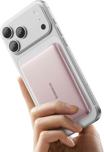 Baseus AM41 oCobe[ ^0.9cm CX 5000mAh MagSafeΉ }OZ[t }Olbg J[hTCY RpNg PD20w }[d PSEF؍ y ^ iPhone 17 Pro Max/17 Air/16/15/14/13/12 Ή