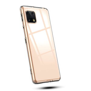 �Ή� AQUOS Sense4/Sense4 Lite �P�[�X �N���A �ϏՌ� �y�ʏ_�� Sense5G/SH-53A/SH-41A �J�o�[ �P�[�X ���� TPU ���΂݂ɂ��� �X�}�z�P�[�X sens4 basic/SH-RM15/SHG03 �X�}�z�P�[�X �����N���A