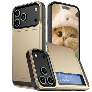 iPhone 17 Pro Max pP[X J[h[ w SBJ[hz_[݌v ČRMILKi ϏՌŋ ACtH17 Pro Max pP[X J[hwʎ[ Sʕی wh~ ~ h~ (S[