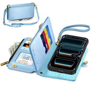 TUCCH iphone 17 Pro Max Ή P[X 蒠^ 2 in 1  6.9C` V_[ Xgbvt O e RFIDubLO 10J[h[ t@Xi[ | ΂ߊ| X^h@\ PU