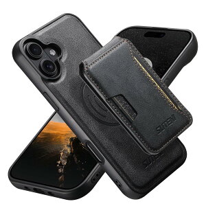 JCGOOD iPhone 16 P[X MagSafeΉ CX[d wʃJ[hP[Xt  J[h[ X^h@\ Cz O\ v U[ X}zP[X ϏՌی gуP[X ACz16p