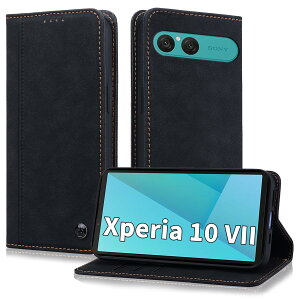 ONETHEFUL Ή xperia 10 vii P[X 蒠^ Jo[ zt J[h[ (2܂) X^h@\ }Olbg ϏՌ PUU[ u[  Xs[J[z[Ή - GNXyA10VII /xperia10