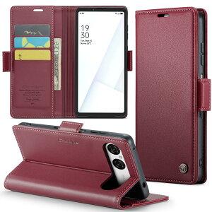 RicYeel Sony Xperia 10 VII �Ή� �P�[�X SO-52F SOG16 A502SO XQ-FE44 �蒠�^ ���z�^ �J�[�h�|�P�b�g�t�� �������U�[ �\�j�[Xperia 10 VII�p �Ռ��z�� �X�}�z�P�[�X �S�ʕی� �J�[�h���[ �X�^���h�@�\ �g�уJ�o