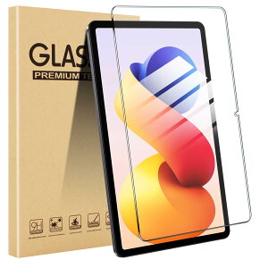 Nutmeg �Ή� Xiaomi Redmi Pad 2 Pro/Redmi Pad Pro/Poco pad ��p�K���X�t�B���� Redmi Pad 2 Pro/Pad Pro ��p�t�B���� 12.1�C���` ���� ���{���Ɏq�f�� �����K���X ��ʏ��h�~ �w��y�� �ȒP�\��t�� �G�b�W����
