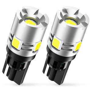 SUPAREE t10 led �o���u �|�W�V���������v ���[�������v �i���o�[�� ���� 360�x�S���ʏƎ� 6000K ���ɐ� �Ԍ��Ή� �L�����Z���[���� �ϋv�� DC12V 2����