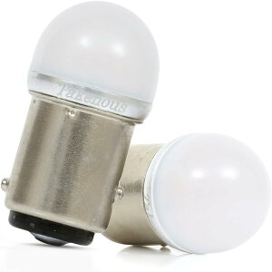 Takenous �|������ S25 LED �_�u�� ���~�i�X���[�Z���g�o���u 180�x�i�Ⴂ�s�� 2�Z�b�g (�Z���A���o�[)