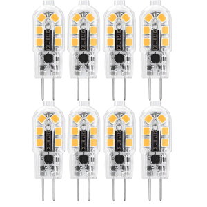 G4 LEDd AC12V/DC 12-24V ԗp JC T3 G4 oCsA^CvGY4 GU4 GZ4 G4 diϗp RV ̓Cg LsOJ[̓d {[g̃g[[  (dF 3000K, 8)