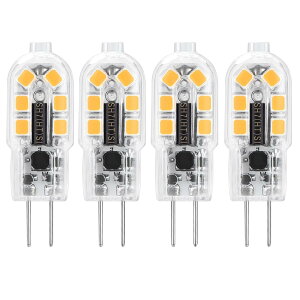 G4 LEDd AC12V/DC 12-24V ԗp JC T3 G4 oCsA^CvGY4 GU4 GZ4 G4 diϗp RV ̓Cg LsOJ[̓d {[g̃g[[  (dF 3000K, 4)
