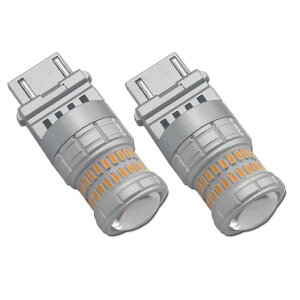 Eseastar 3157 P27/7W T25 LED�_�u���E�B���J�[ �o���u �n�C�p�[�h�~�_�łȂ� �A���o�[ ���� 12V-24V �L�����Z���[���� �X�e���X�Ԍ��Ή� 2����