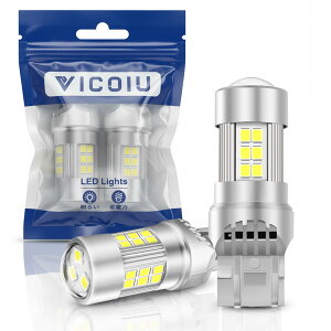 VICOIU T20 led _u obNv zCg 27ALED`bv 6500K  ԌΉ 7440 7443 led ޓ ɐ tȒP DC12VԑΉ