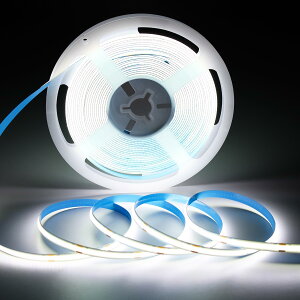 ShineBurky COB lede[vCg 10m 24V F 6000K CRI93+ Px e[vCg ԐڏƖ ؒf\ tȒP h Q//ChA/AEghA  DIY